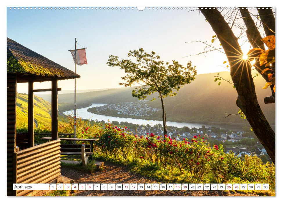 Unterwegs - Rhein-Burgen-Weg (CALVENDO Wandkalender 2026)