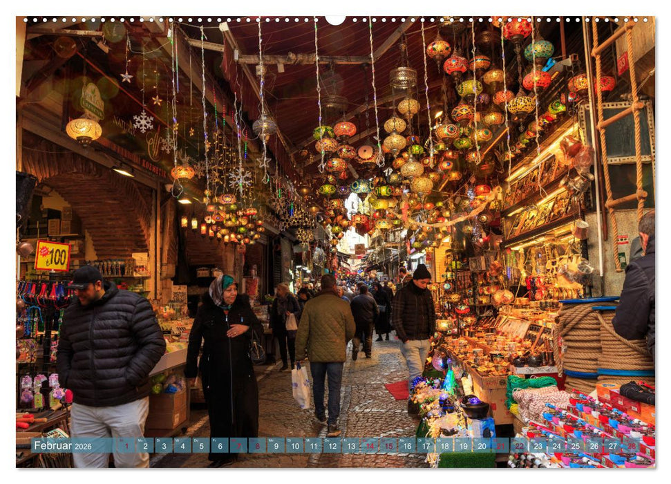 Istanbul - Lebendige Metropole voller Geschichte und Pracht (CALVENDO Wandkalender 2026)