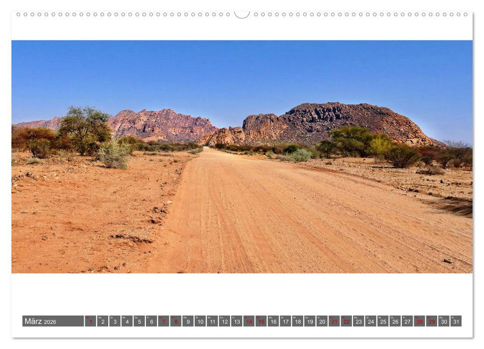 Namibia - Landschaft und Panorama (CALVENDO Wandkalender 2026)