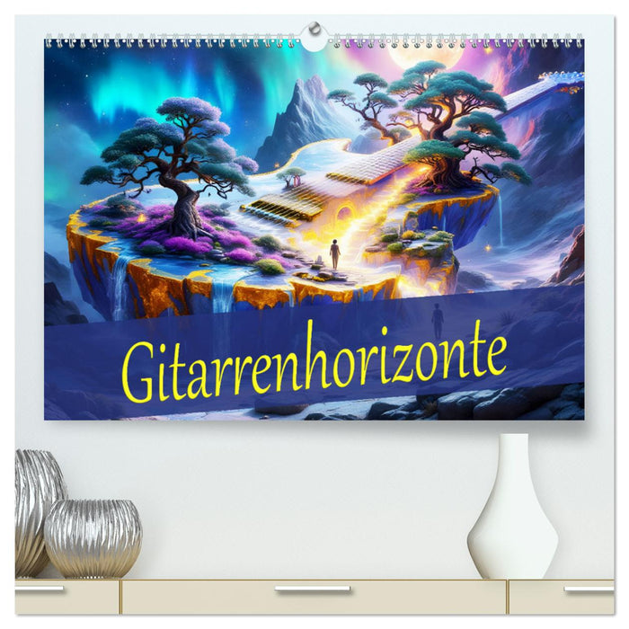 Gitarrenhorizonte (CALVENDO Premium Wandkalender 2026)