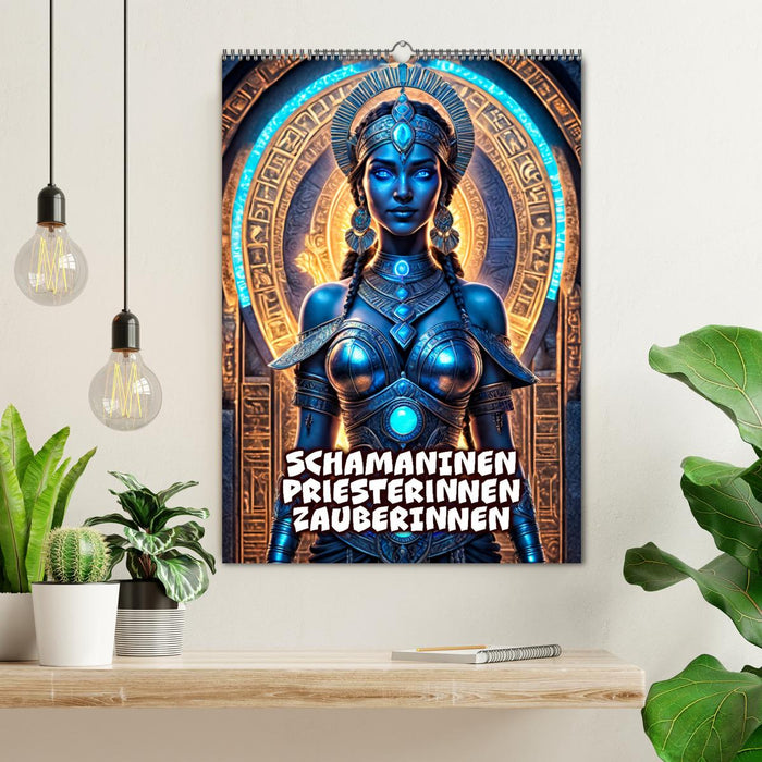 Schamaninen, Priesterinnen, Zauberinnen (CALVENDO Wandkalender 2026)