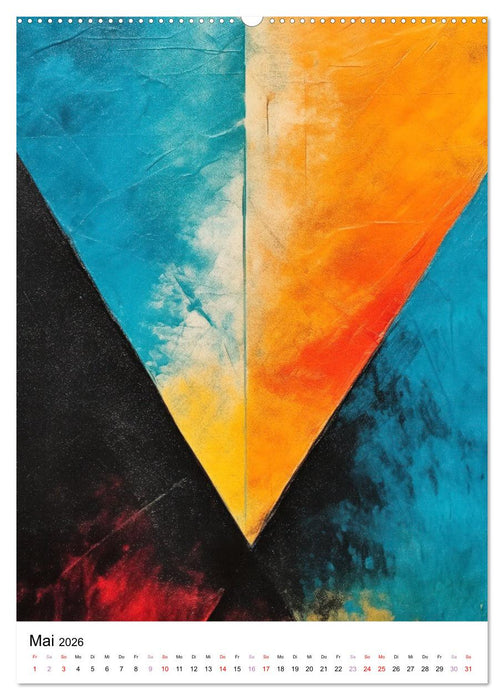 KI-Kunstwerke (CALVENDO Wandkalender 2026)