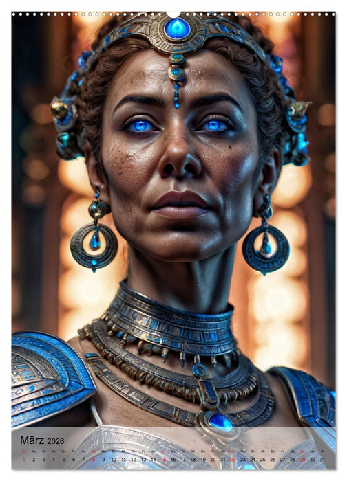 Schamaninen, Priesterinnen, Zauberinnen (CALVENDO Premium Wandkalender 2026)