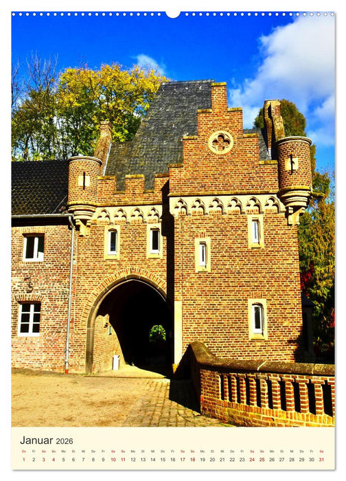 Traumschloss Paffendorf - Ein Juwel im Rheinland (CALVENDO Wandkalender 2026)