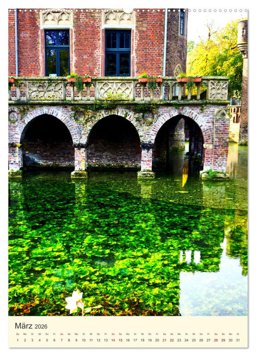 Traumschloss Paffendorf - Ein Juwel im Rheinland (CALVENDO Premium Wandkalender 2026)