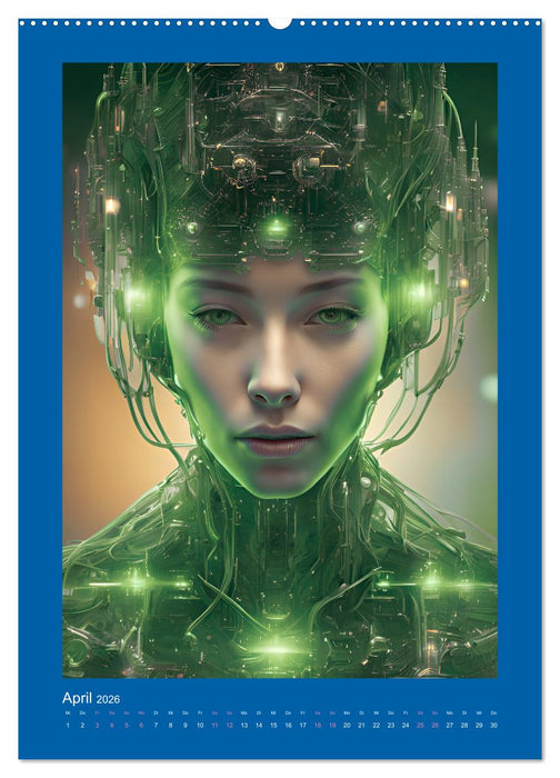 Gesichter der Zukunft (CALVENDO Premium Wandkalender 2026)