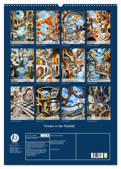 Knoten in der Realität (CALVENDO Wandkalender 2026)