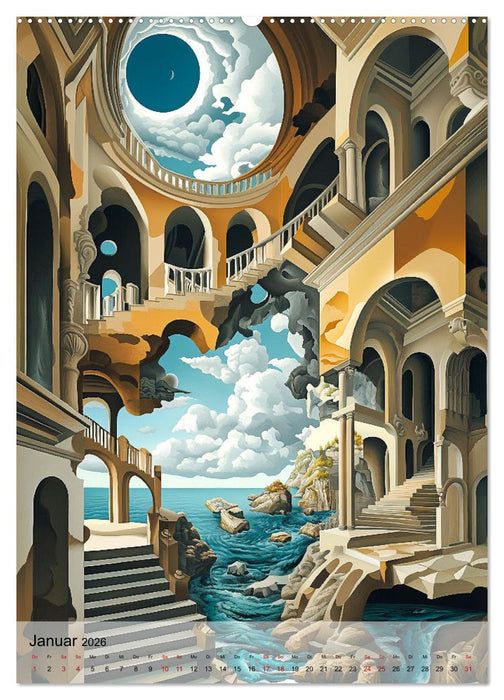 Knoten in der Realität (CALVENDO Wandkalender 2026)