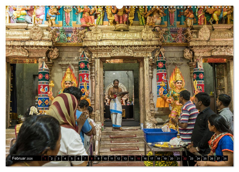 Asien - Singapur (CALVENDO Wandkalender 2026)