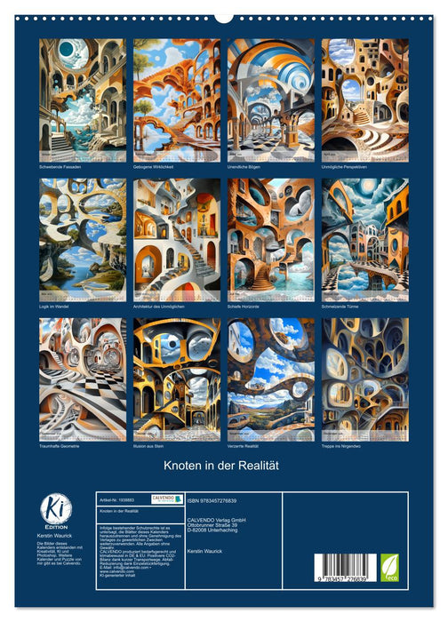 Knoten in der Realität (CALVENDO Premium Wandkalender 2026)