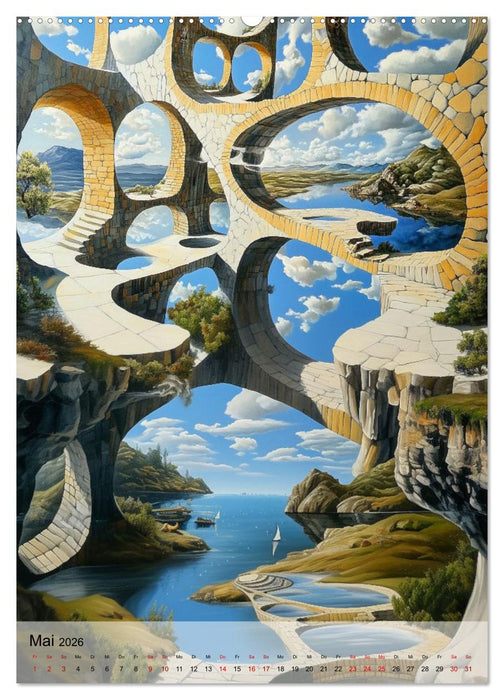 Knoten in der Realität (CALVENDO Premium Wandkalender 2026)