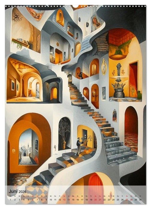 Knoten in der Realität (CALVENDO Premium Wandkalender 2026)