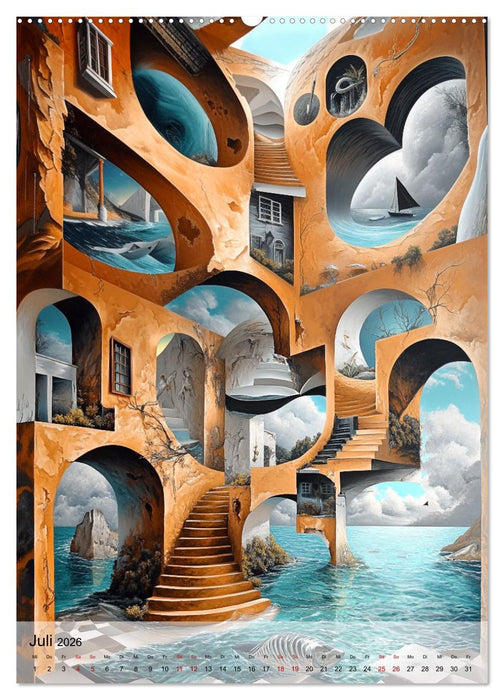 Knoten in der Realität (CALVENDO Premium Wandkalender 2026)