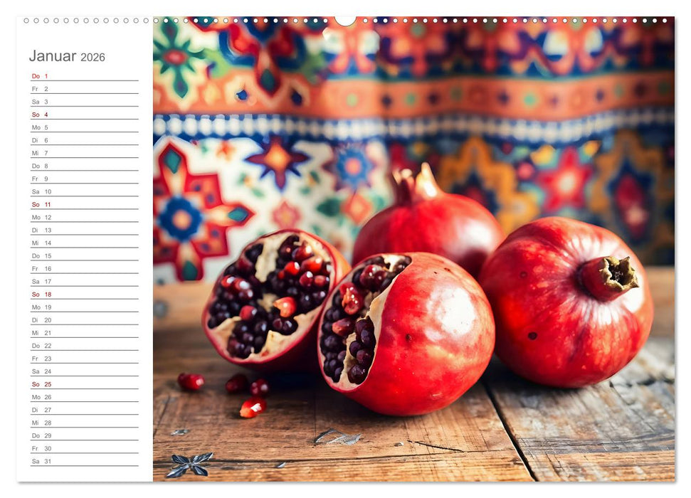 Superfood Vitality - Die Kraft der Superfoods in KI-Bildern (CALVENDO Wandkalender 2026)