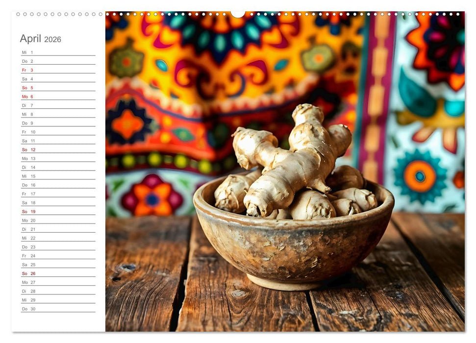 Superfood Vitality - Die Kraft der Superfoods in KI-Bildern (CALVENDO Premium Wandkalender 2026)