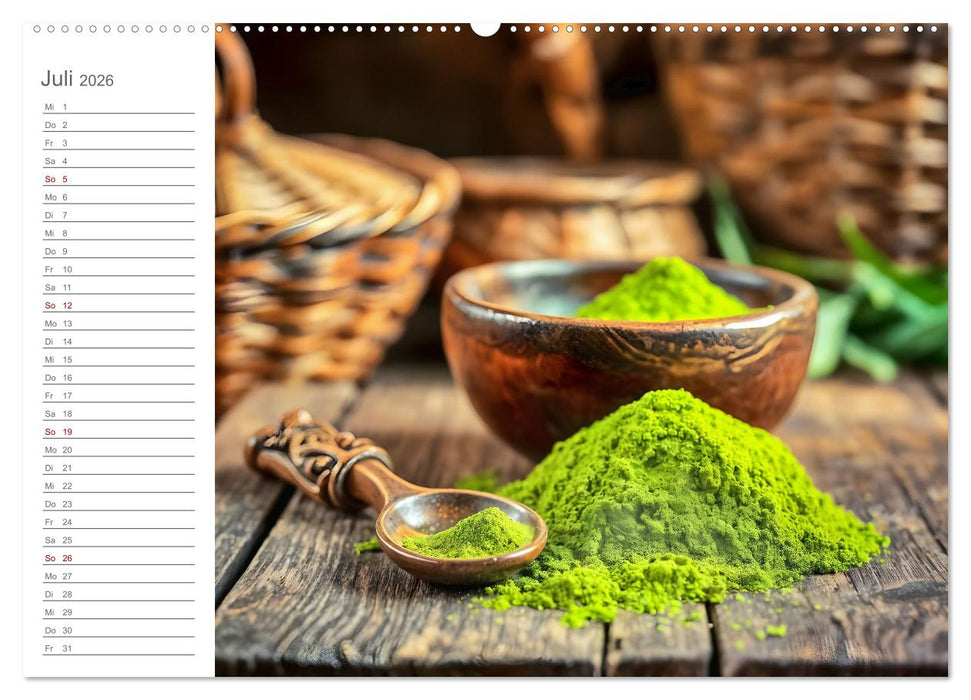 Superfood Vitality - Die Kraft der Superfoods in KI-Bildern (CALVENDO Premium Wandkalender 2026)