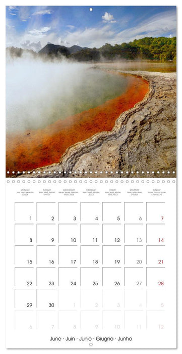 New Zealand Best places to travel (CALVENDO Monthly Calendar 2026)