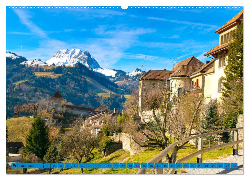 Frankreichs Alpenregionen (CALVENDO Premium Wandkalender 2026)