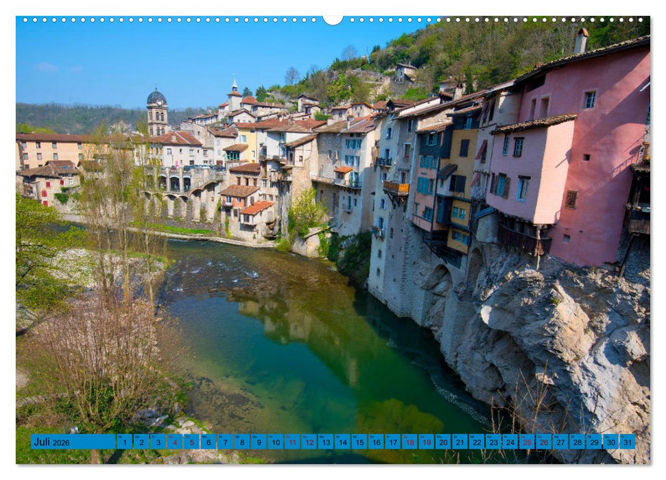 Frankreichs Alpenregionen (CALVENDO Premium Wandkalender 2026)