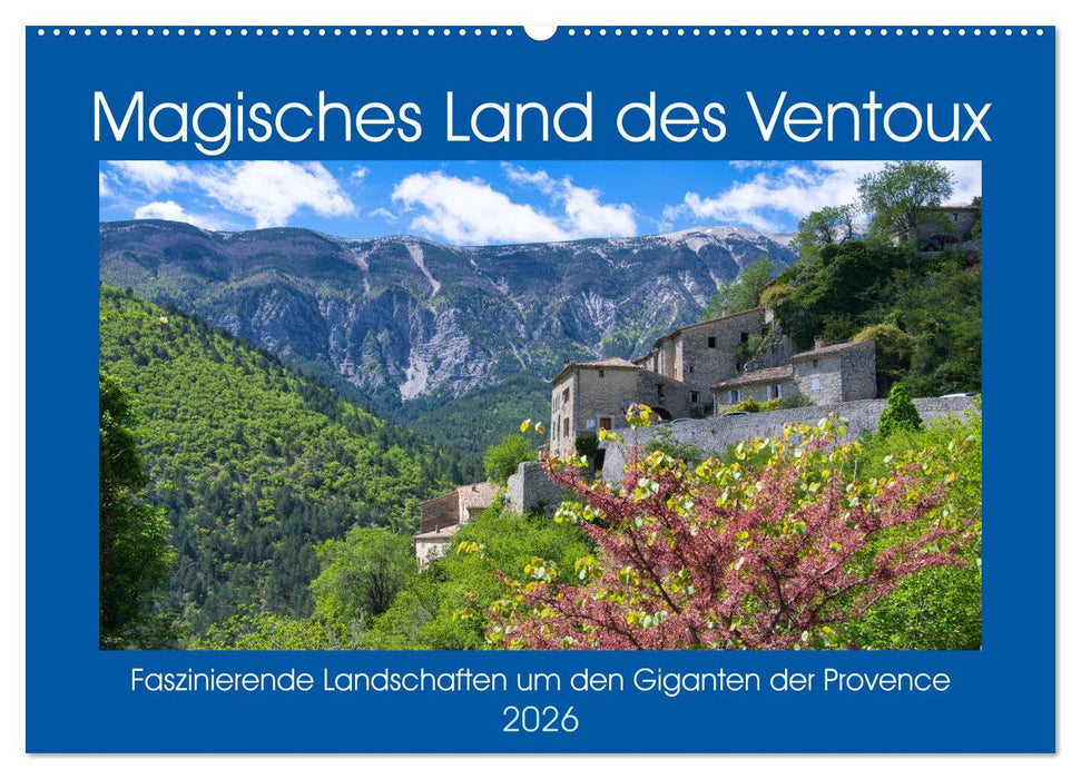 Magisches Land des Ventoux (CALVENDO Wandkalender 2026)