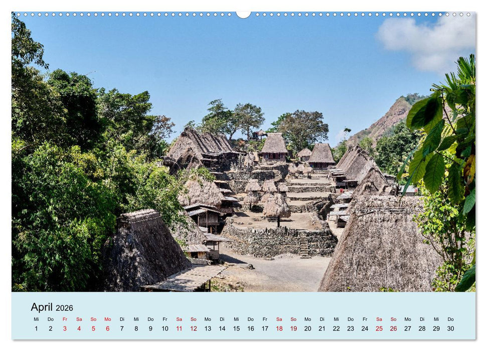Indonesien - Die kleinen Sundainseln (CALVENDO Premium Wandkalender 2026)