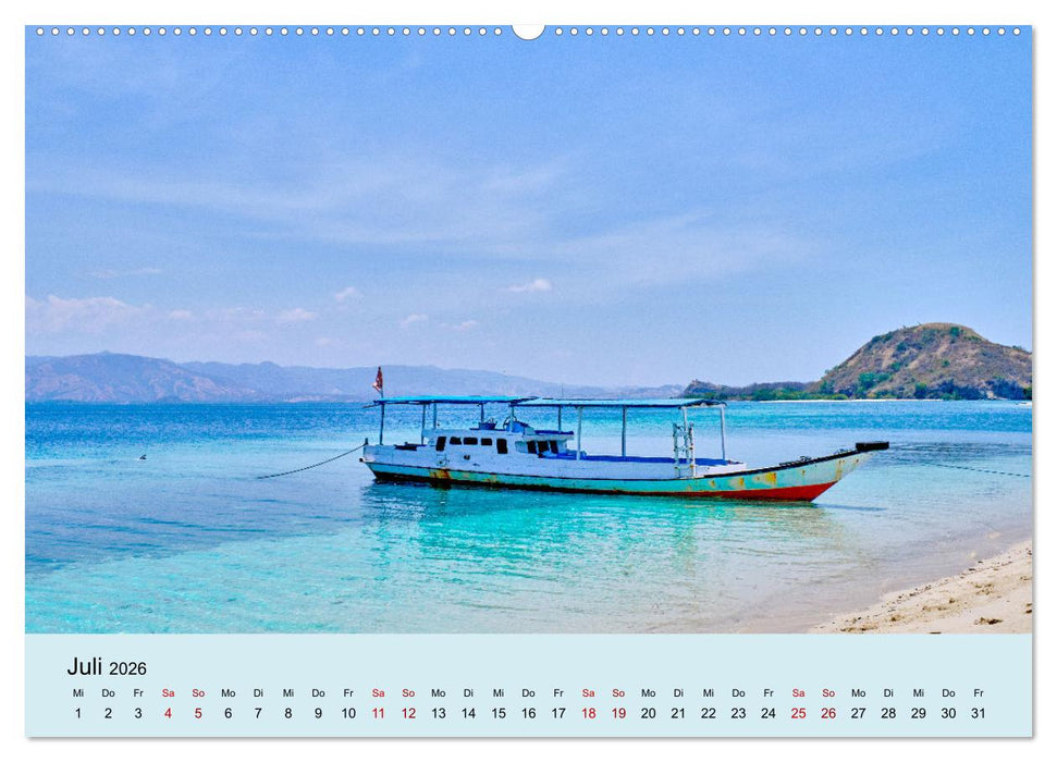 Indonesien - Die kleinen Sundainseln (CALVENDO Premium Wandkalender 2026)