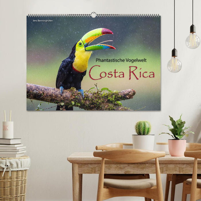 Phantastische Vogelwelt Costa Rica (CALVENDO Wandkalender 2026)