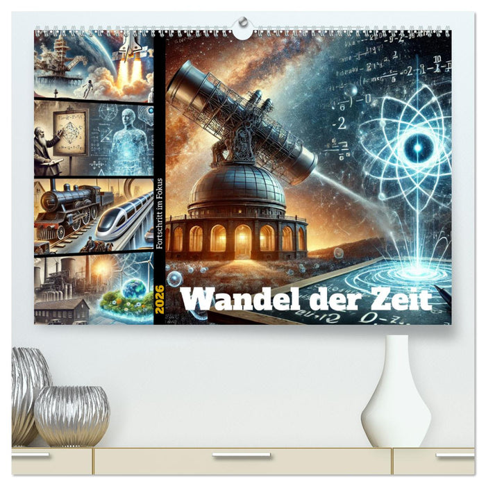 Fortschritt im Fokus - Wandel der Zeit (CALVENDO Premium Wandkalender 2026)