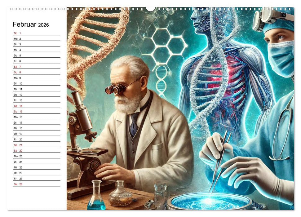 Fortschritt im Fokus - Wandel der Zeit (CALVENDO Premium Wandkalender 2026)