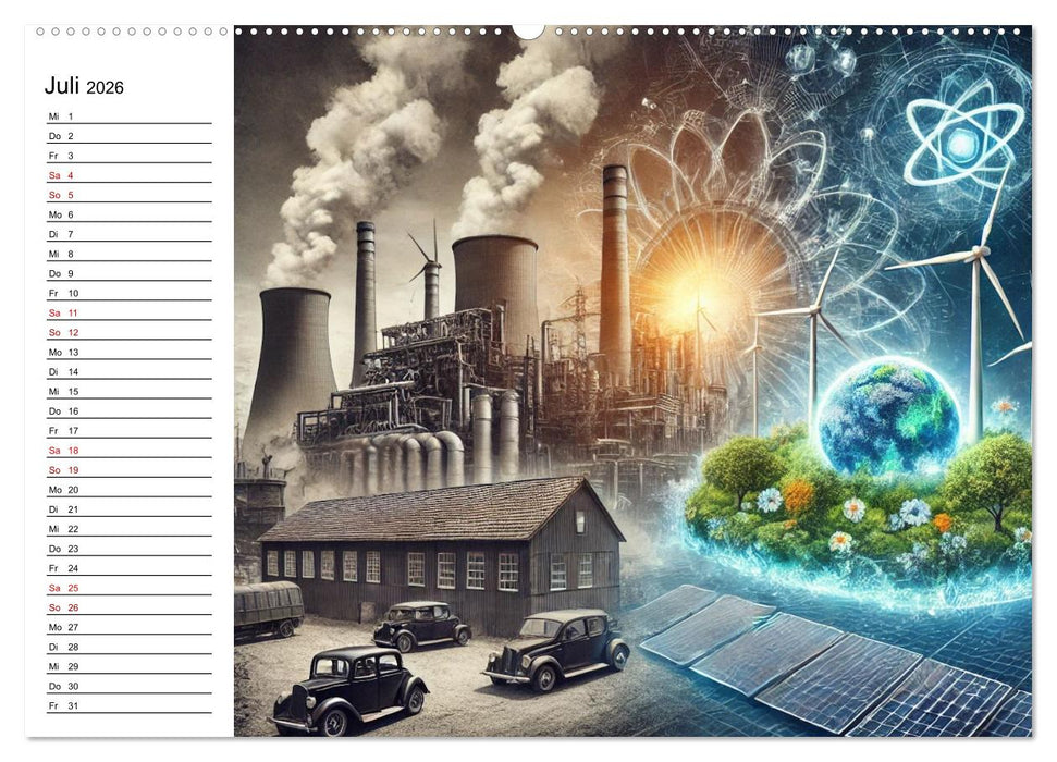 Fortschritt im Fokus - Wandel der Zeit (CALVENDO Premium Wandkalender 2026)