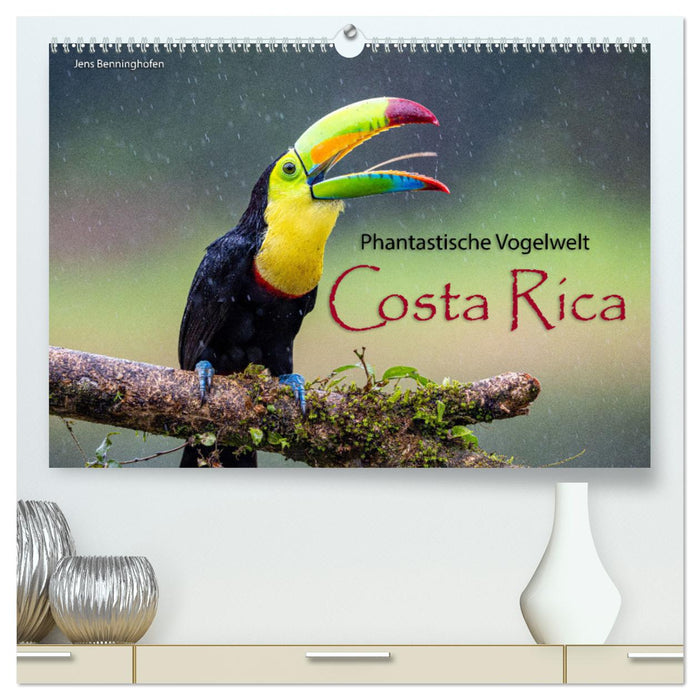 Phantastische Vogelwelt Costa Rica (CALVENDO Premium Wandkalender 2026)