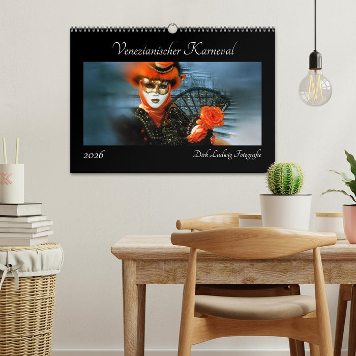 Venezianischer Karneval (CALVENDO Wandkalender 2026)