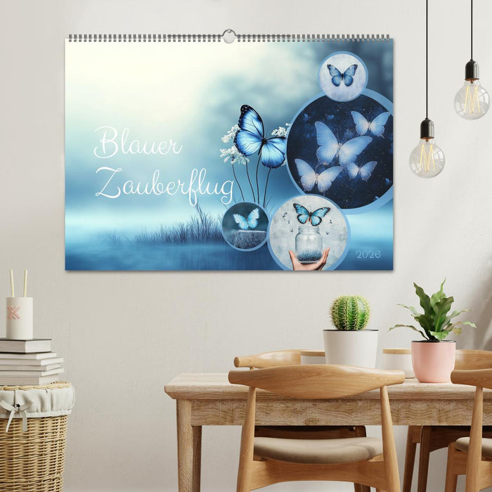 Blauer Zauberflug (CALVENDO Wandkalender 2026)