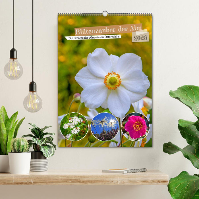Blütenzauber der Alm (CALVENDO Wandkalender 2026)