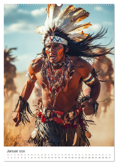Die Krieger des Westens (CALVENDO Wandkalender 2026)