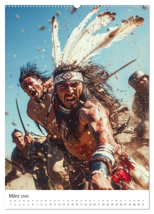 Die Krieger des Westens (CALVENDO Wandkalender 2026)