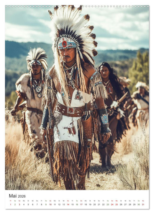 Die Krieger des Westens (CALVENDO Wandkalender 2026)