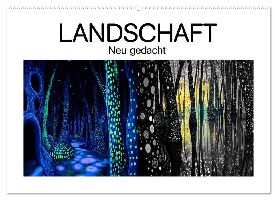 Landschaft - Neu gedacht (CALVENDO Wandkalender 2026)