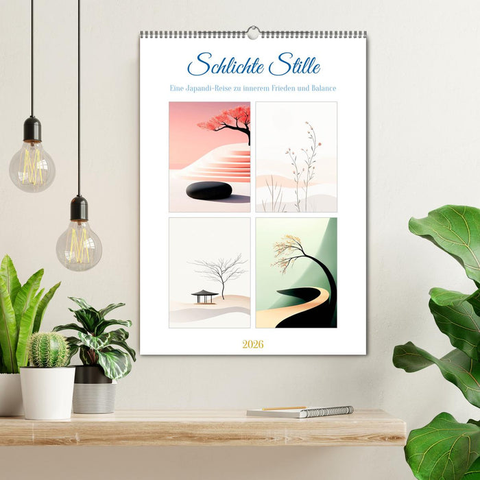 Schlichte Stille (CALVENDO Wandkalender 2026)