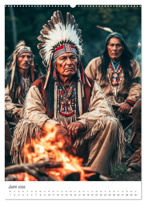 Die Krieger des Westens (CALVENDO Premium Wandkalender 2026)