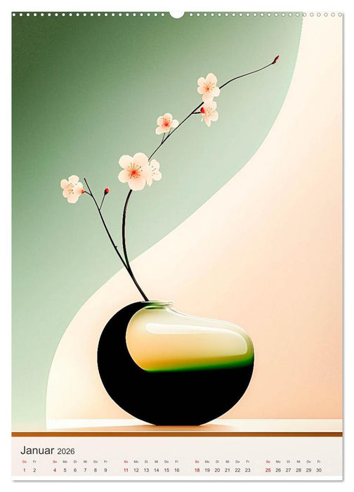 Schlichte Stille (CALVENDO Premium Wandkalender 2026)