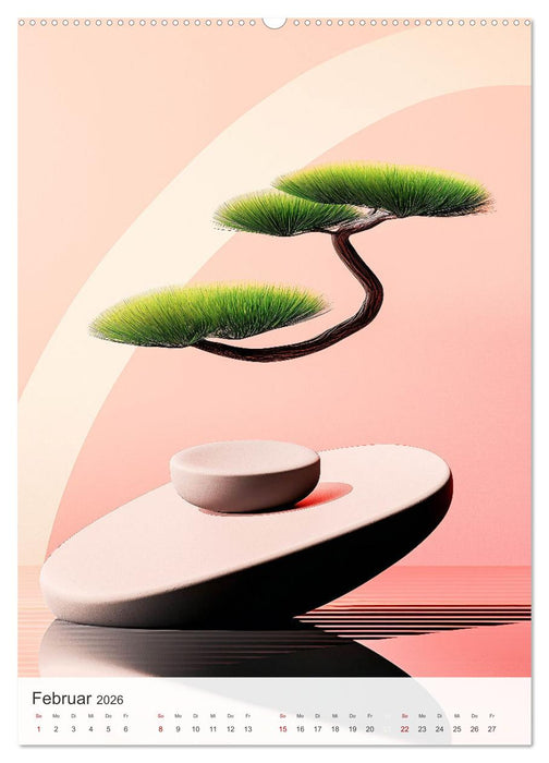 Schlichte Stille (CALVENDO Premium Wandkalender 2026)