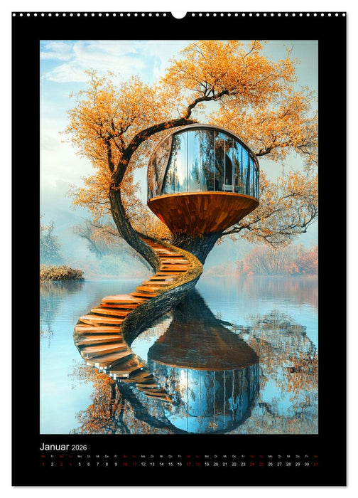 Visionen einer anderen Welt (CALVENDO Premium Wandkalender 2026)