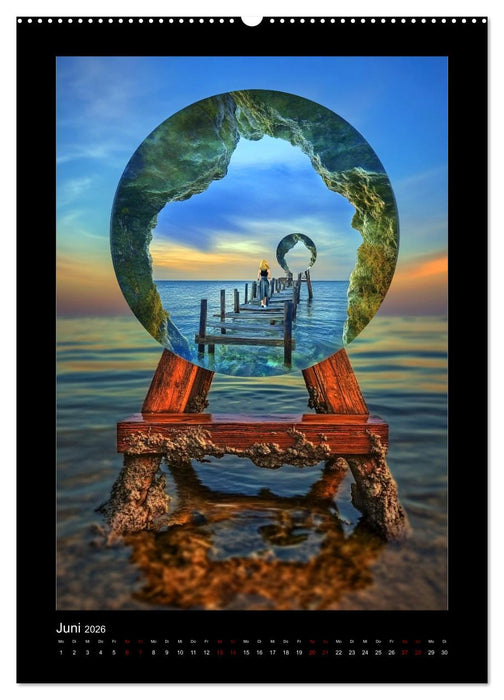 Visionen einer anderen Welt (CALVENDO Premium Wandkalender 2026)