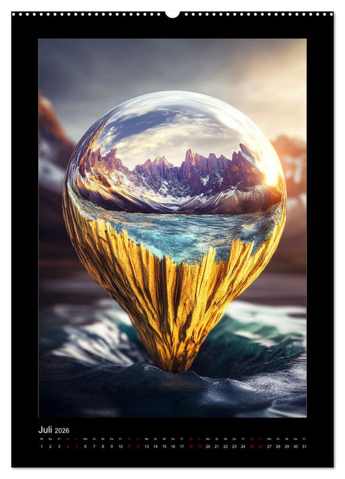 Visionen einer anderen Welt (CALVENDO Premium Wandkalender 2026)