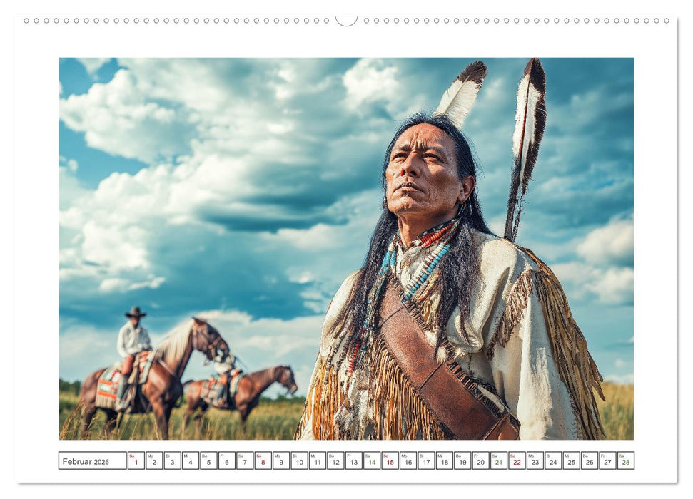 Stämme der Prärie (CALVENDO Premium Wandkalender 2026)