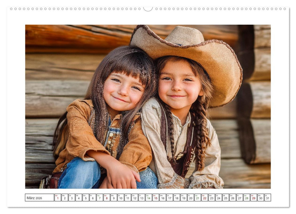 Stämme der Prärie (CALVENDO Premium Wandkalender 2026)