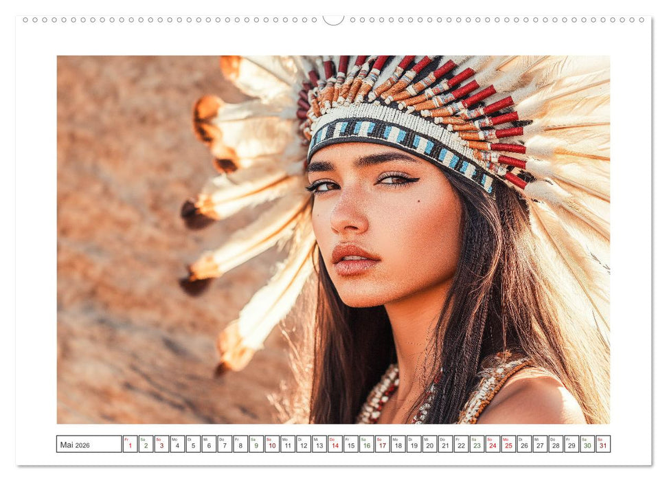 Stämme der Prärie (CALVENDO Premium Wandkalender 2026)