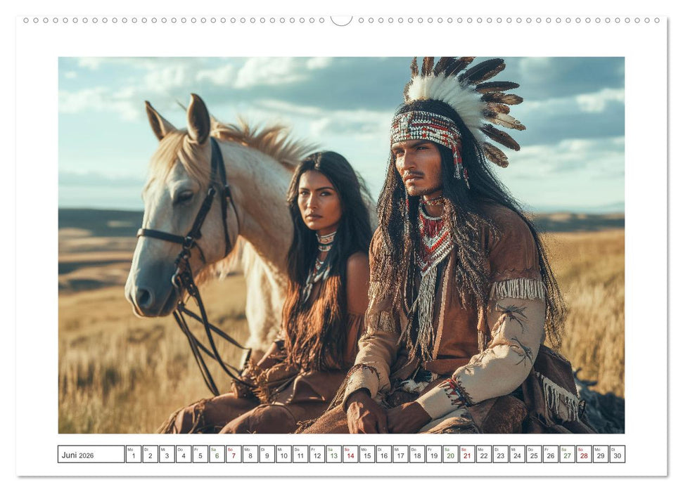 Stämme der Prärie (CALVENDO Premium Wandkalender 2026)