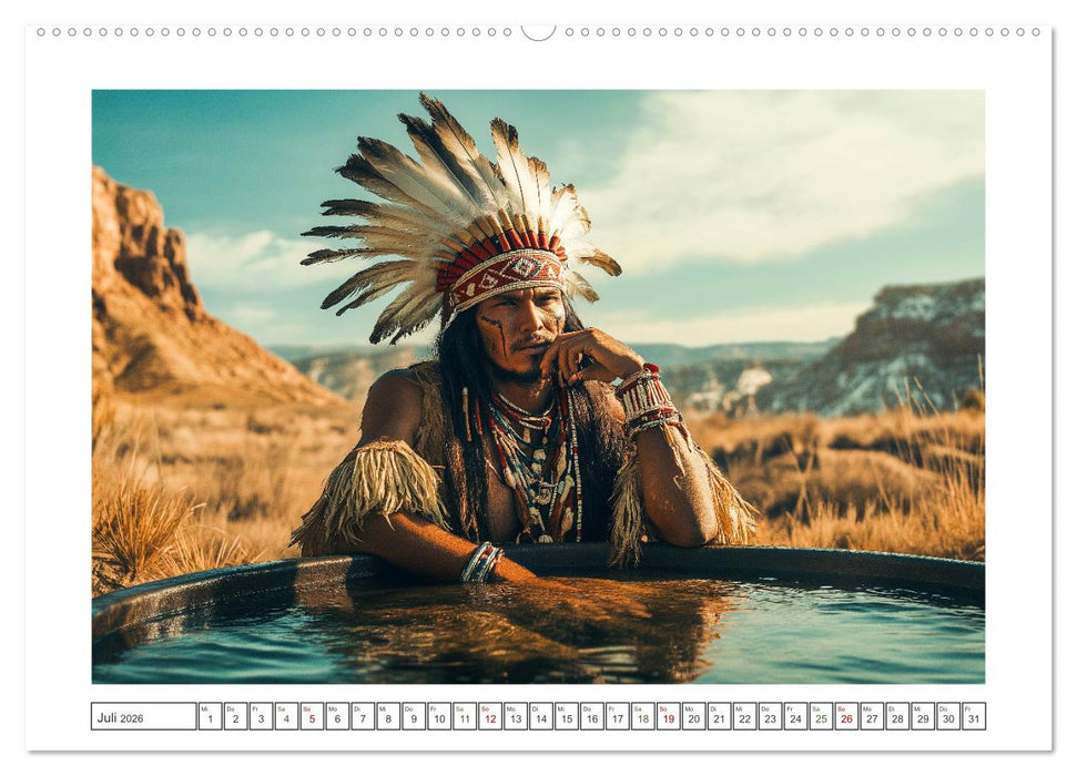 Stämme der Prärie (CALVENDO Premium Wandkalender 2026)